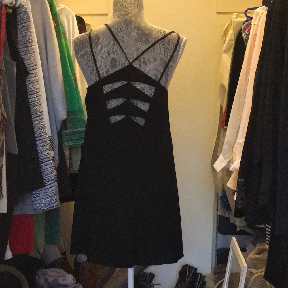 Alice + Olivia Black Cocktail Dress Size XS W Tags